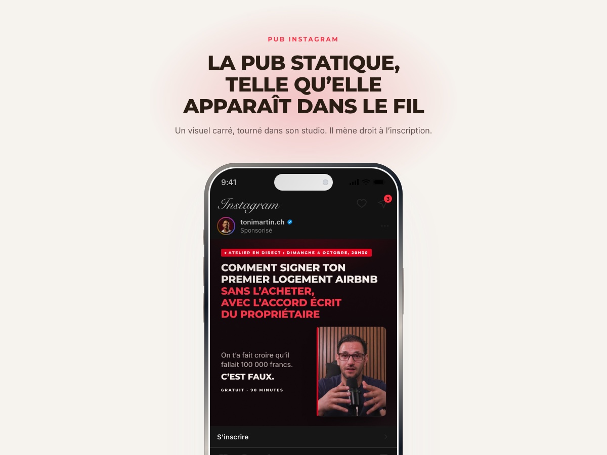 Aperçu de la créa statique